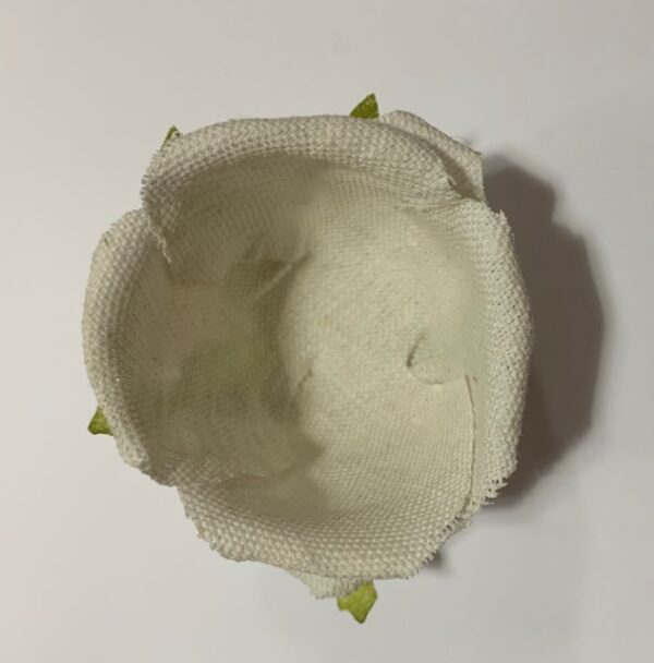 Rosa in juta - immagine 2